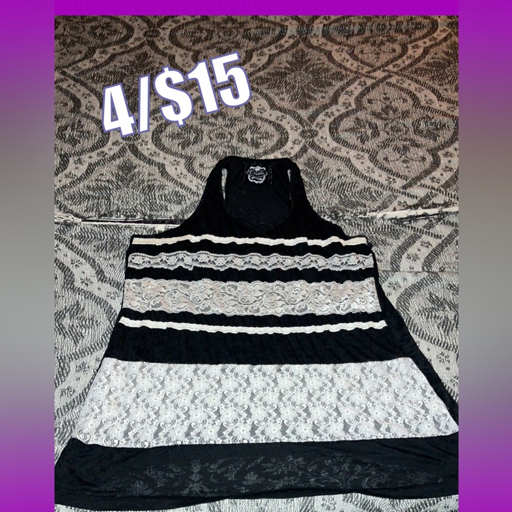 🖤Think Tanktop Laced🖤
